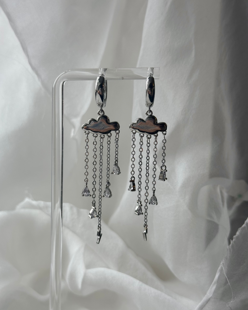 Claudia Huggie Hoop Earrings