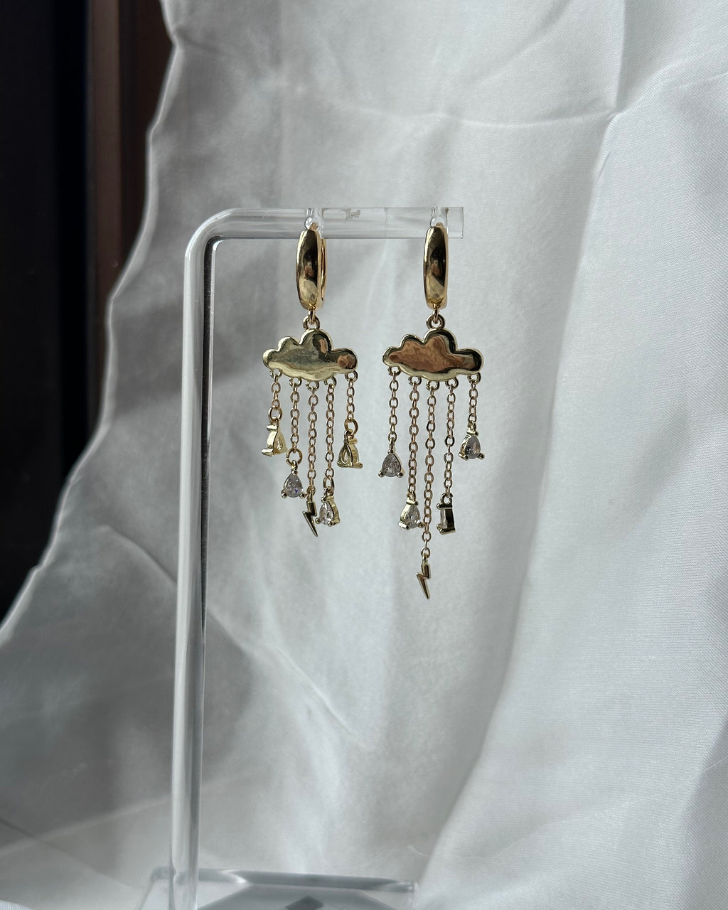 Claudia Huggie Hoop Earrings