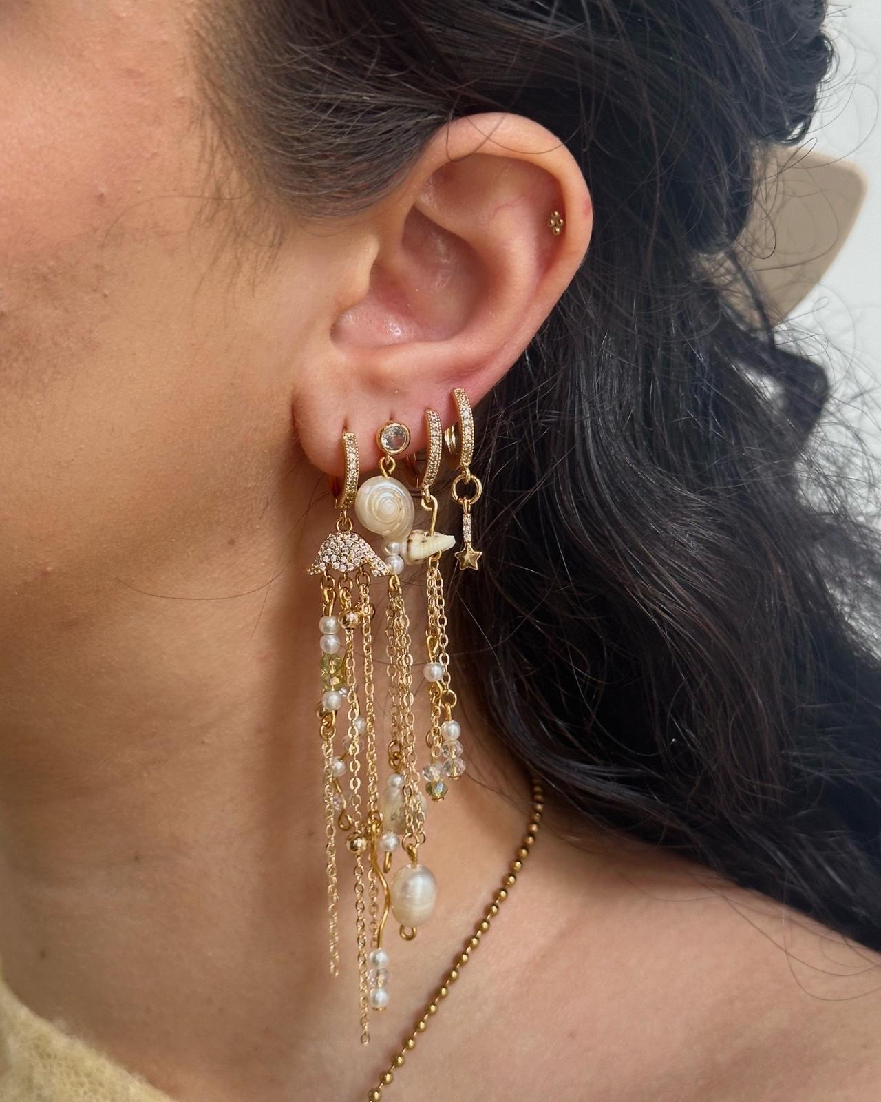 Ariel Huggie Earrings