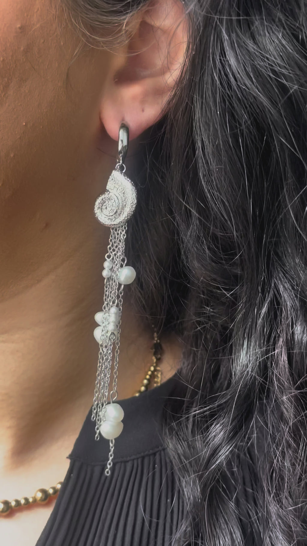 Aurelia Huggie Hoop Earrings