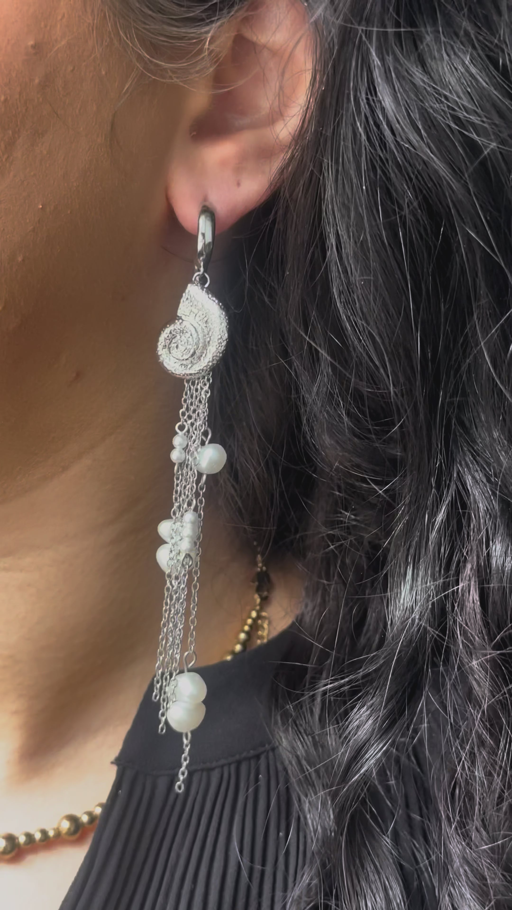 Aurelia Huggie Hoop Earrings